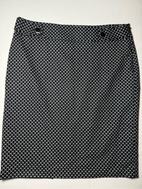 Rafaella  Size 14 NWOT Black and White Patterned Pencil Skirt